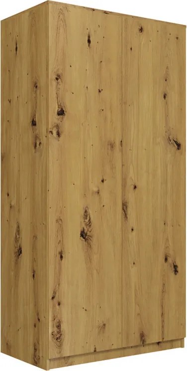 SD-90 gardróbszekrény, tölgy