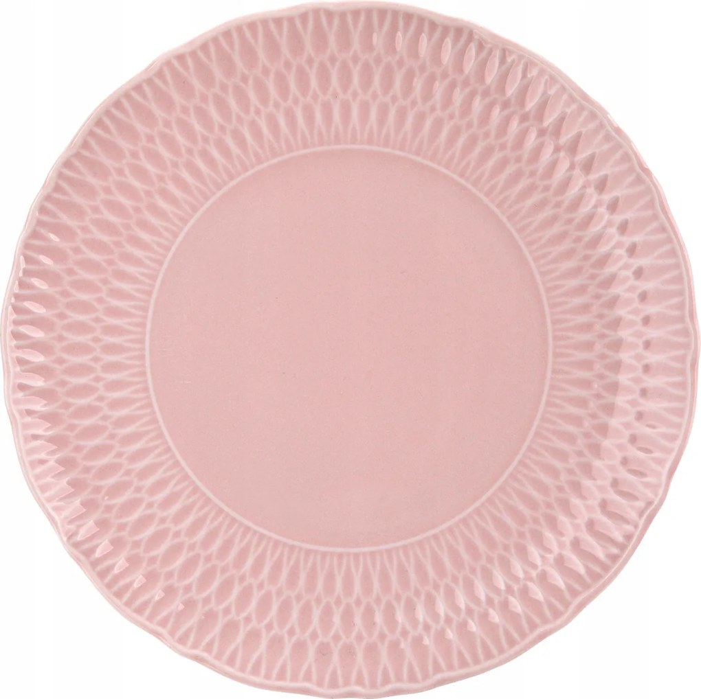 Lapostányér 21 cm Sofia Rózsaszín