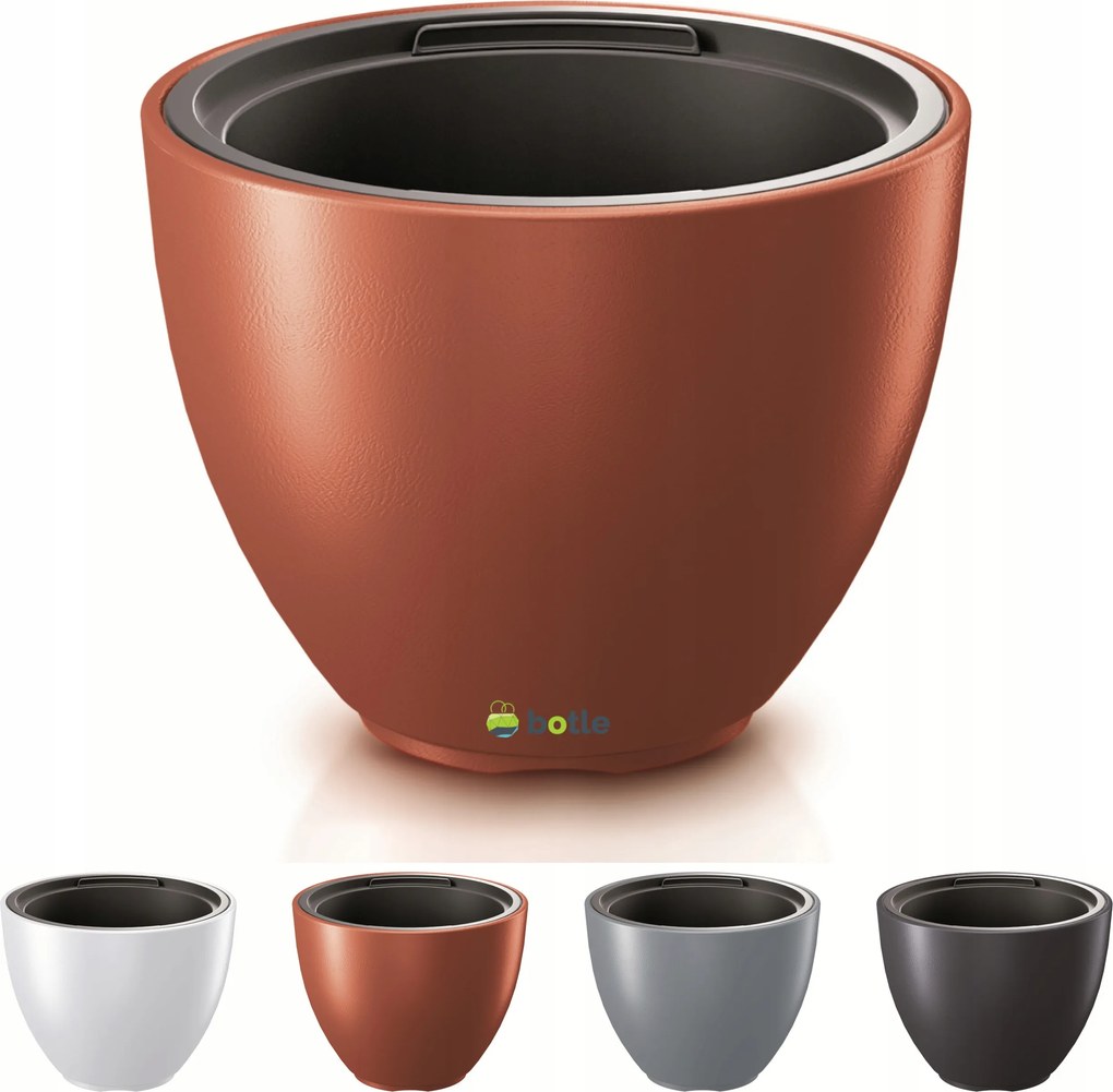 Masszív Modern Virágtartó 40 x 30cm Utántöltő 11L