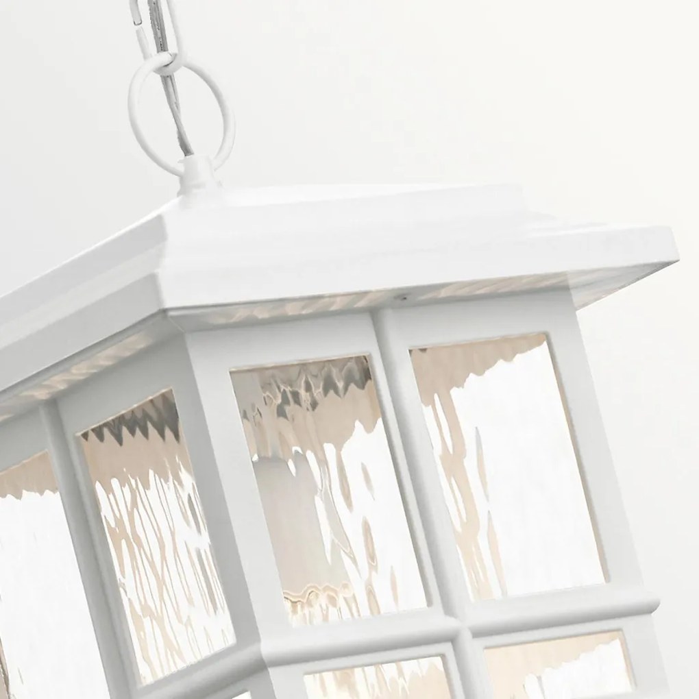 ELSTEAD KLBEACONSQUARE8WH BEACON Kültéri Függő Lámpa Fehér IP44
