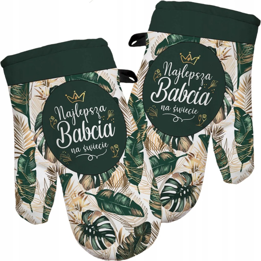 Konyhai kesztyű szett Nagymama Napjára