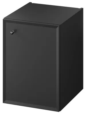 Cersanit S1022-005 - MILLE fali fürdőszobaszekrény 40x45 cm matt fekete