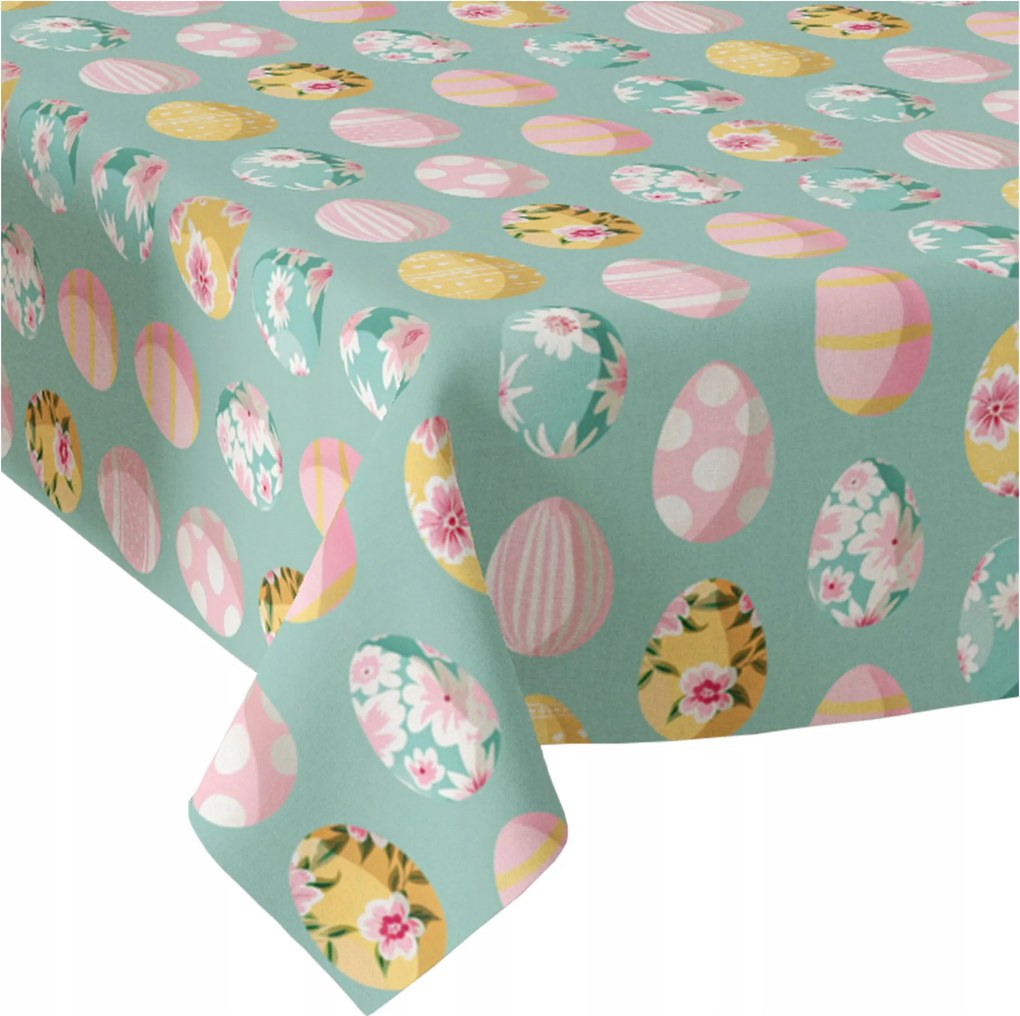 Abrosz Húsvéti Asztalra 140x200cmPLAMOÁLLÓ Matt Vastag Karácsonyi