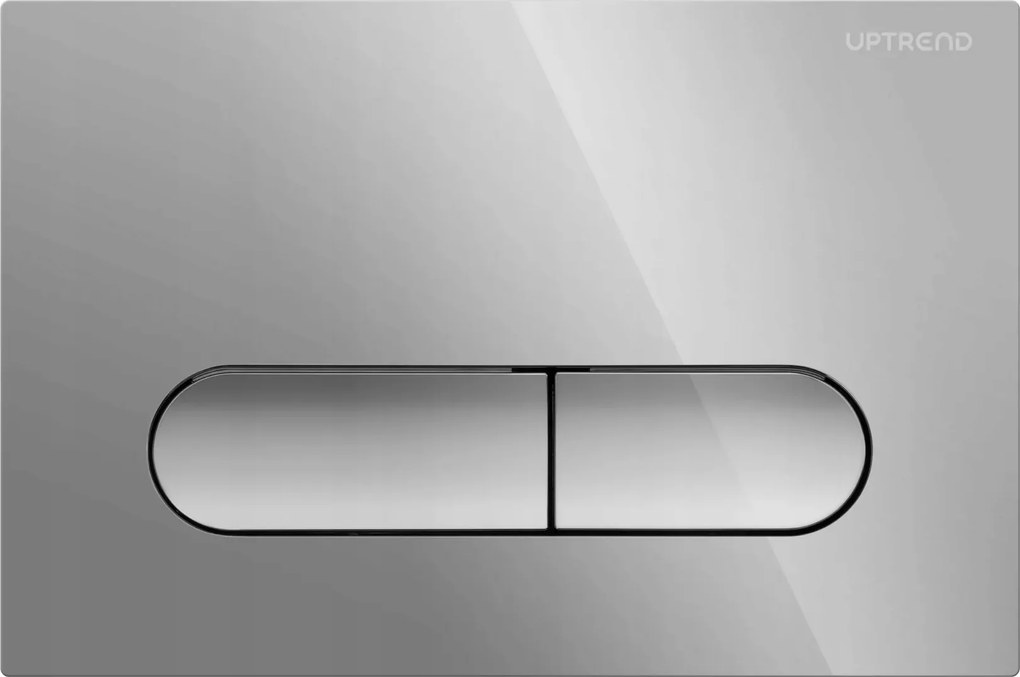 Wc Öblítő Gomb Yosemite Króm Falsík Alatti Állványhoz Modern