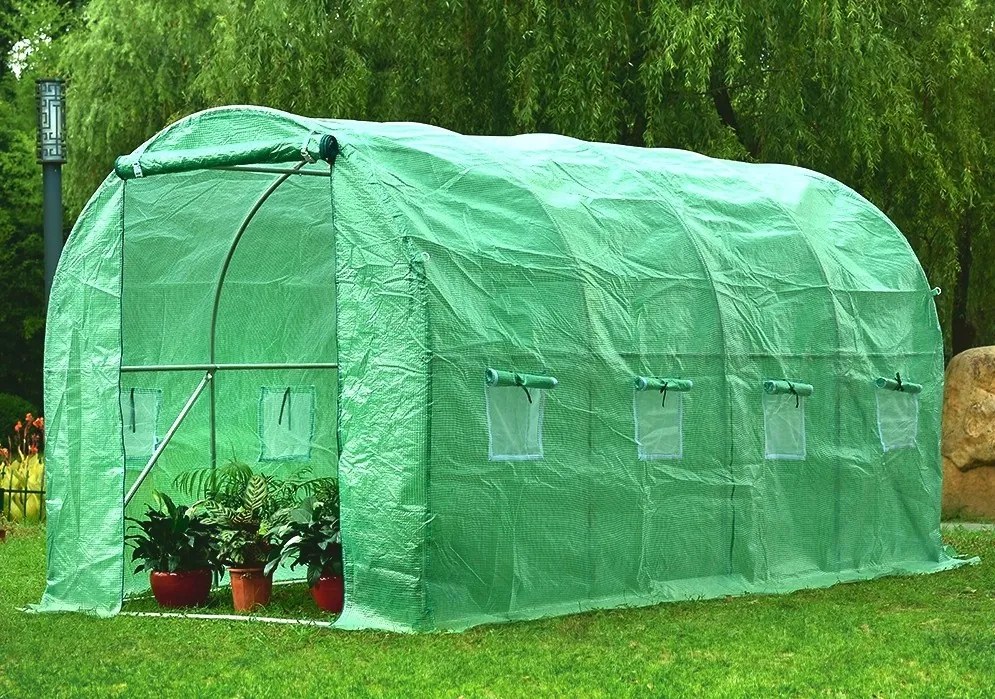 Kerti fóliasátor 2,5x4 m