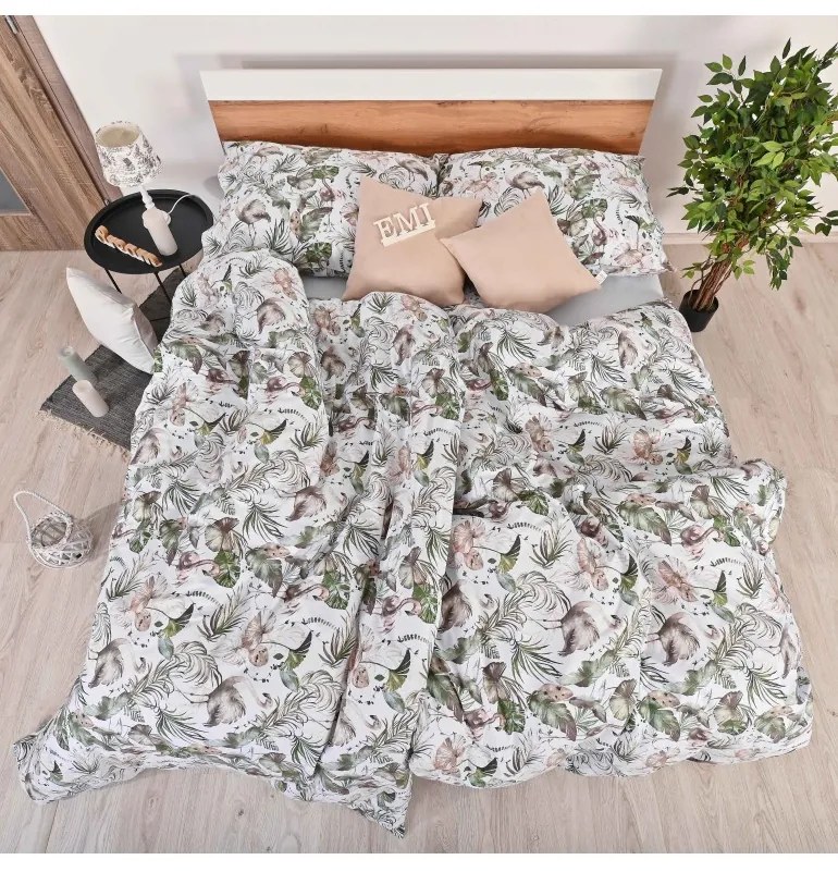 EMI Amazonia pamut ágyneműhuzat, A standard egyszemélyes ágy szett tartalma: 1x 140x200 + 1x 70x90