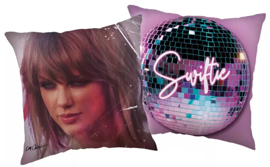 Taylor Swift párna díszpárna 40x40 cm (Swiftie)