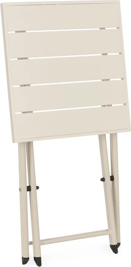 Alumínium kerti dohányzóasztal 43x44 cm Taylor – Bizzotto