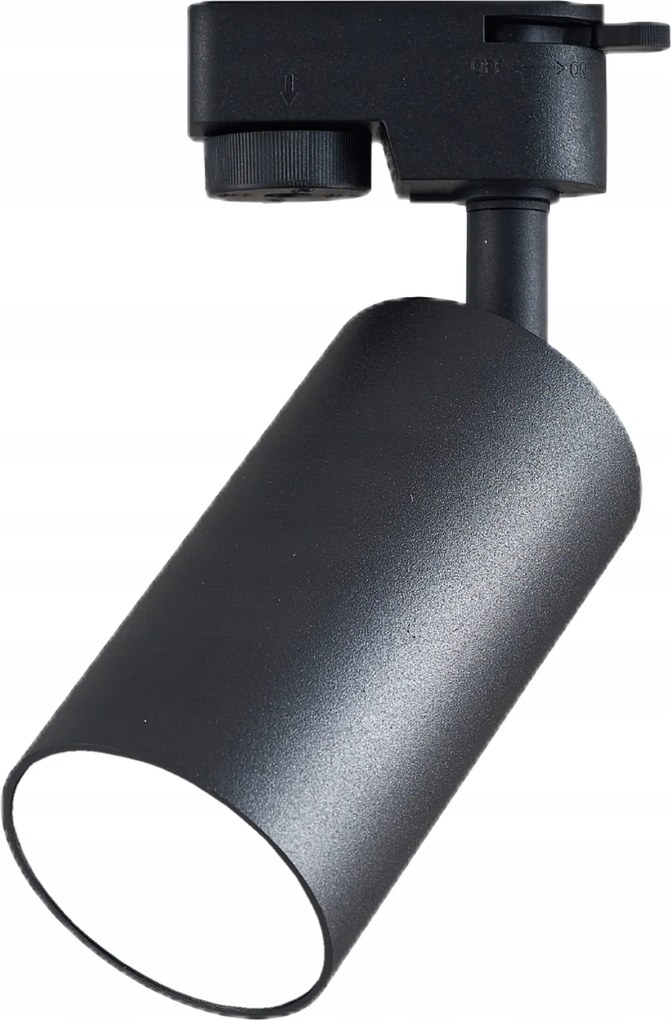 Sínre szerelhető spotlámpa Led lámpa Sínkábel GU10 izzóhoz Fekete Spot