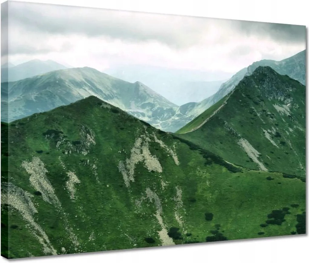 Vászonkép 40x30 Tátra Lengyel hegyek Kilátás