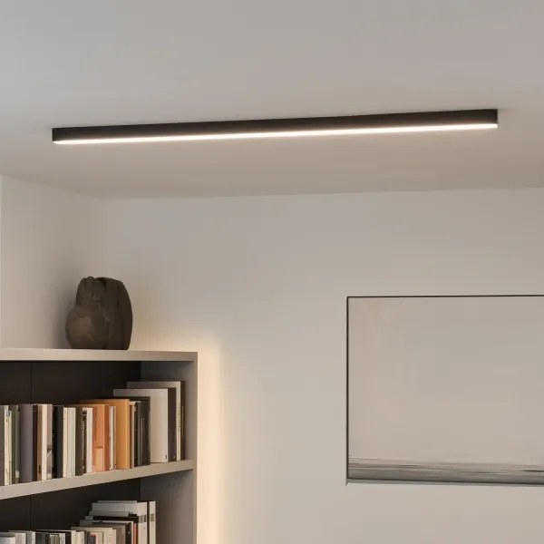 LED mennyezeti lámpa ALLDAY BASIC LED/20/30/40W/230V 2700/4000/6000K 120 cm fekete