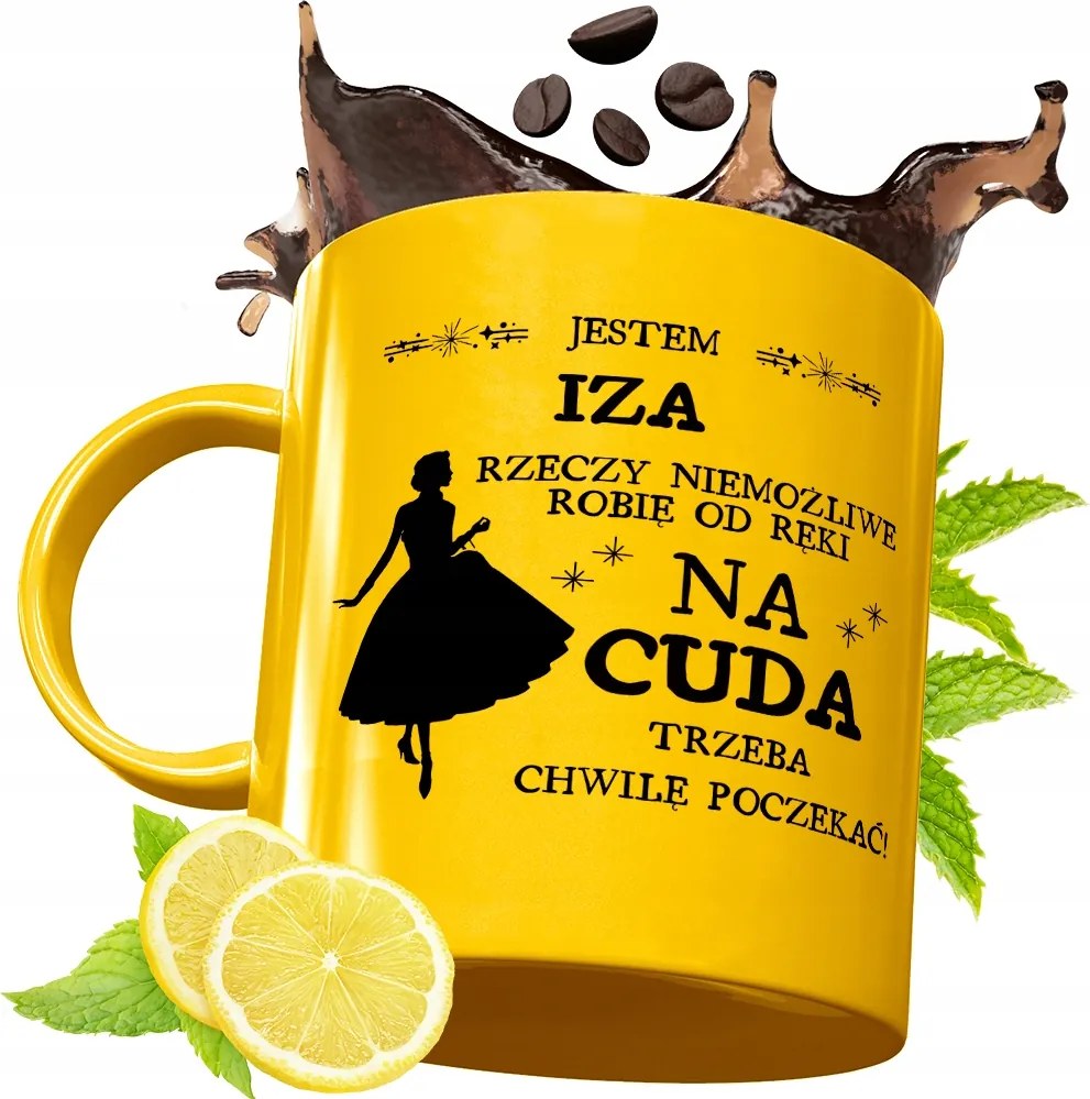 Prémium Arany Bögre Iza Születésnapra Ajándék Nyomtatott