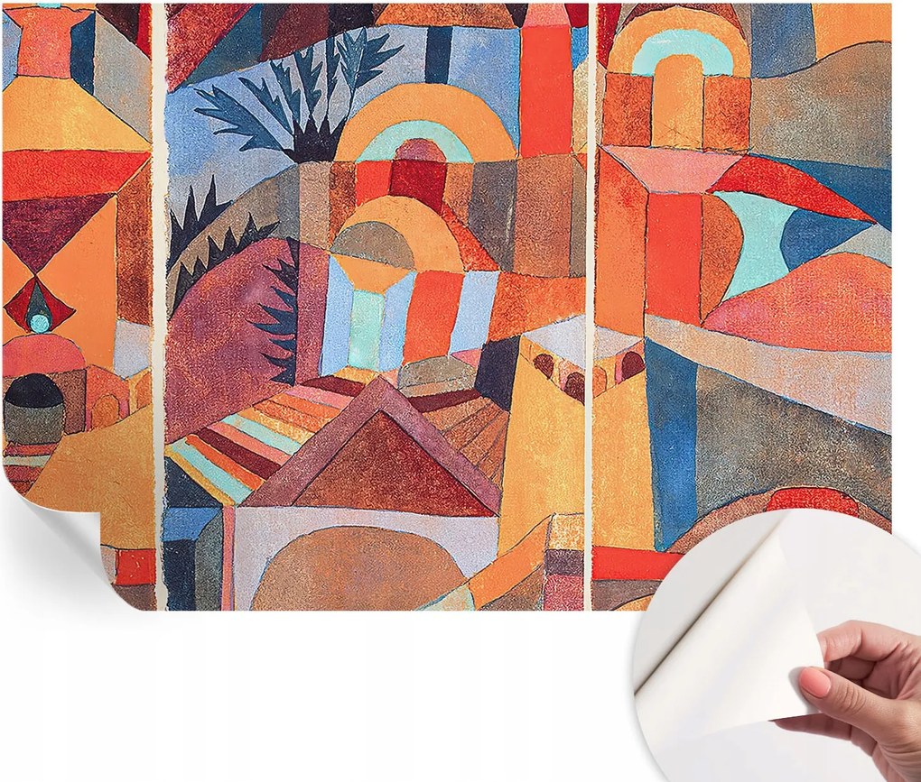 Mosható öntapadós fotótapéta étkezőbe Színes mozaik 152x104 cm