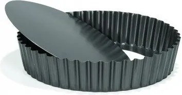 Patisse Magas öntőforma Quiche-hez, kivehető aljjal 15cm Profi