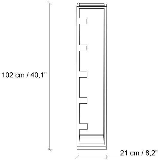 KAFES állólámpa 5xE27/40W/230V arany
