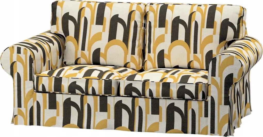 Ektorp 2 személyes kinyitható kanapé huzat, Ikea narancssárga