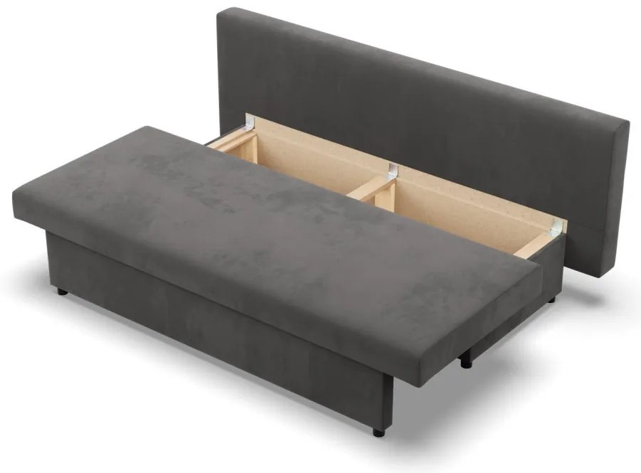 Sony kanapé, szövet anyag, hab töltet, szürke