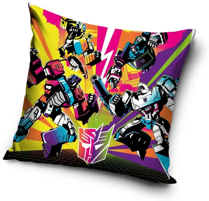 Transformers Thunder párnahuzat 40x40 cm Velúr