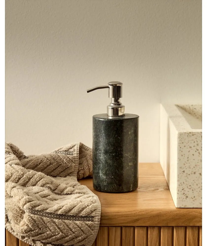 Sötétzöld márvány szappanadagoló 200 ml Elenei – Kave Home