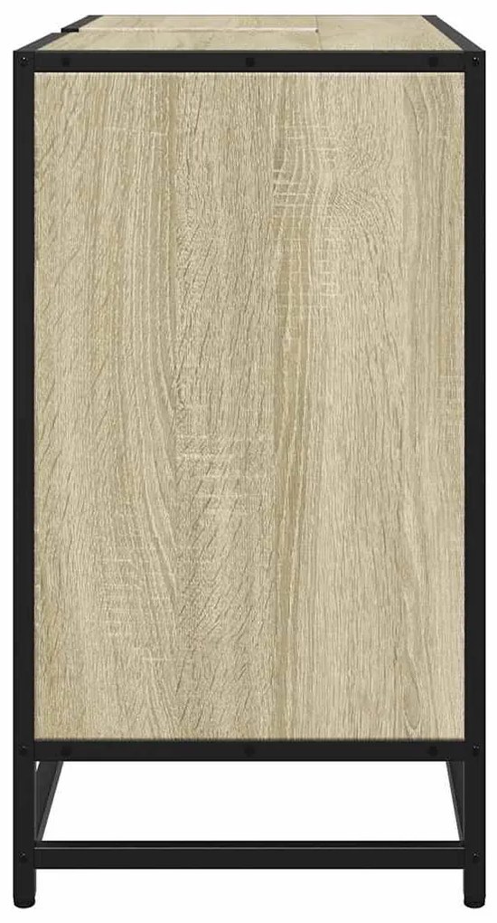 sonoma tölgyfa fürdőszobai mosdószekrény 65 x 33 x 60 cm