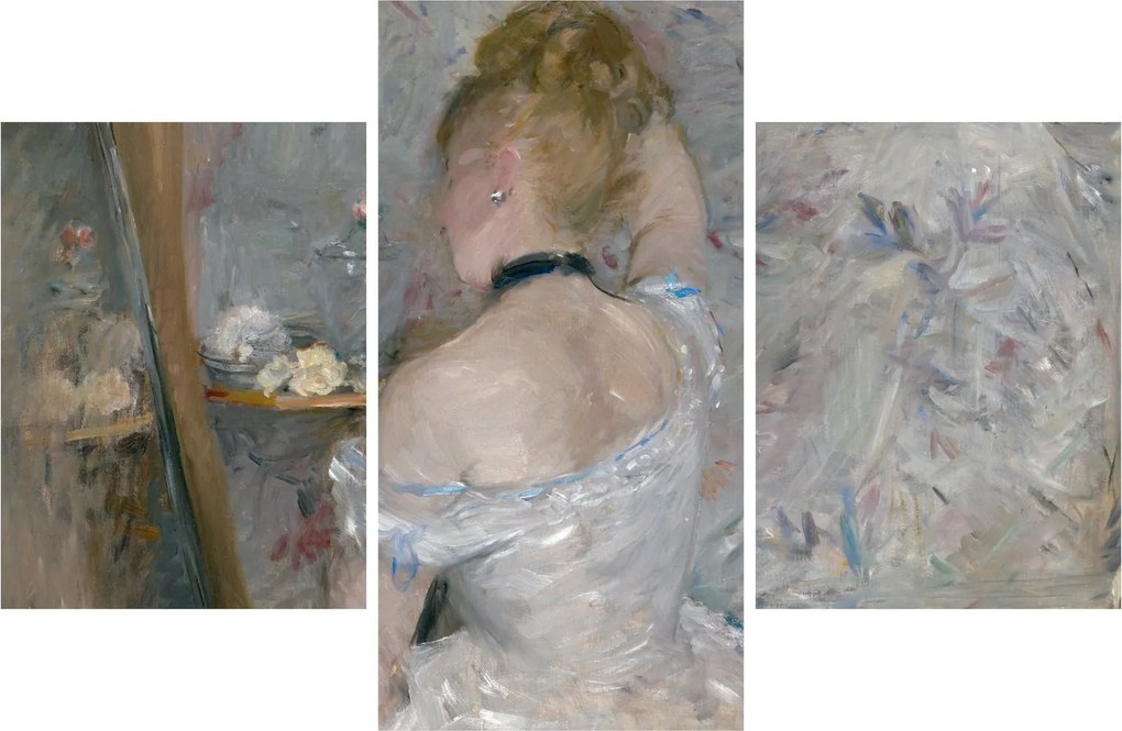 Kép - Berthe Morisot, Woman at Her Toilette, reprodukciók (90x60 cm)