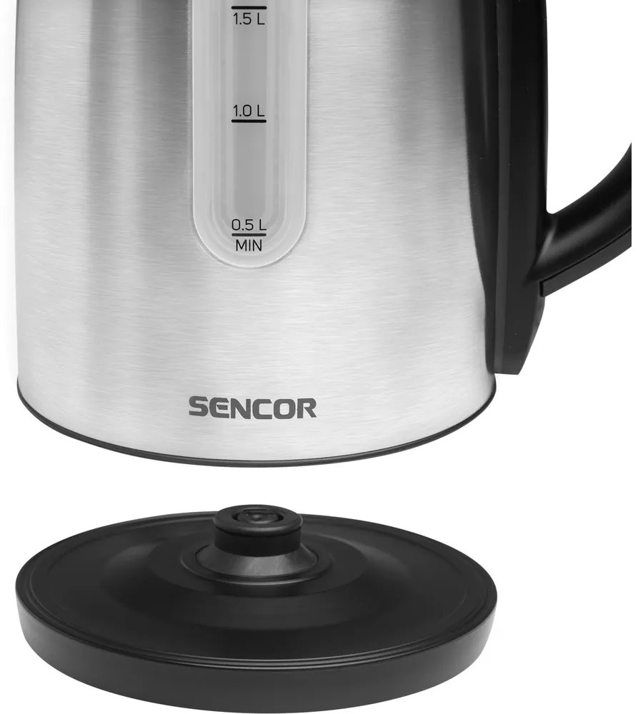 Sencor SWK 1720BK rozsdamentlen gyorsforraló 1,7l, fekete