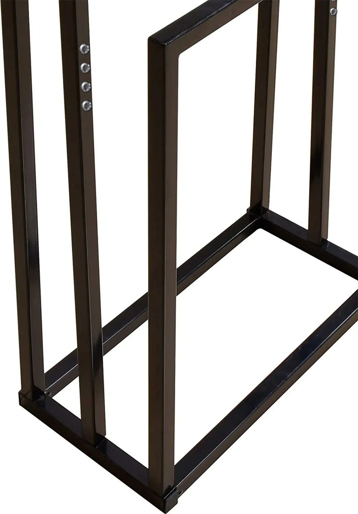Tutumi Tutumi, 3 karos fém törülközőtartó 600x260x1000 mm 391840, fekete matt, HOM-01003