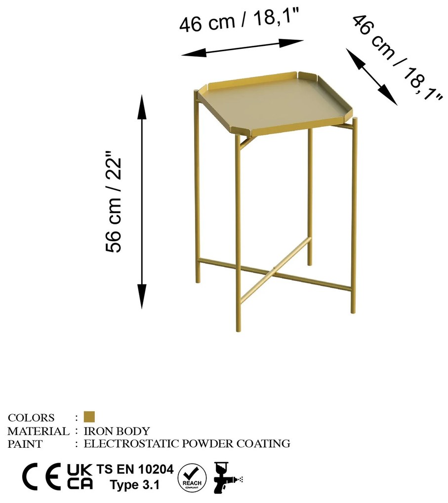 Dohányzóasztal Shb-008-A