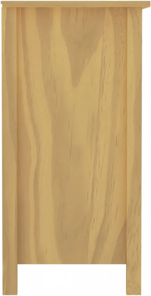 Hill range tömör fenyőfa komód 125 x 40 x 80 cm