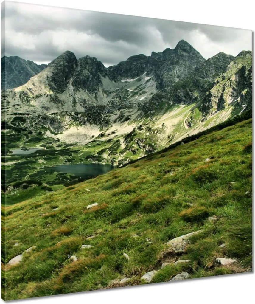 Vászonkép 60x60 Tátra Lengyel hegyek Kilátás