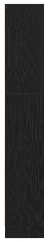 Fekete tölgy könyvespolc - 60 x 24 x 143 cm - Mérnök Fából