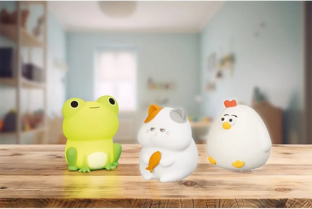 Zöld gyerek éjjelilámpa Willi – Fischer &amp; Honsel