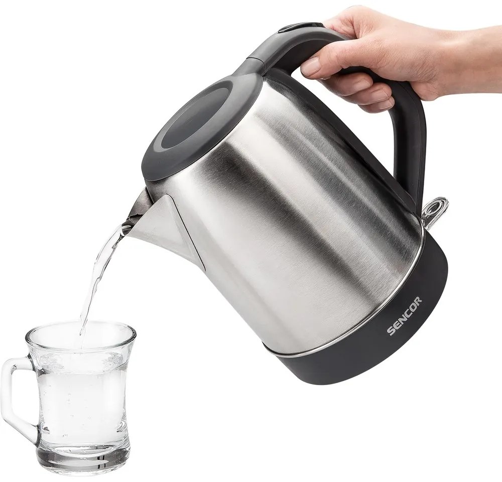 Sencor SWK 1711SS 1,7 l-es vízforraló,háromszögletű