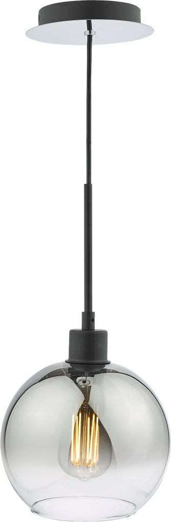 Dar Lighting modern függeszték lycia matt fekete darlyc8622