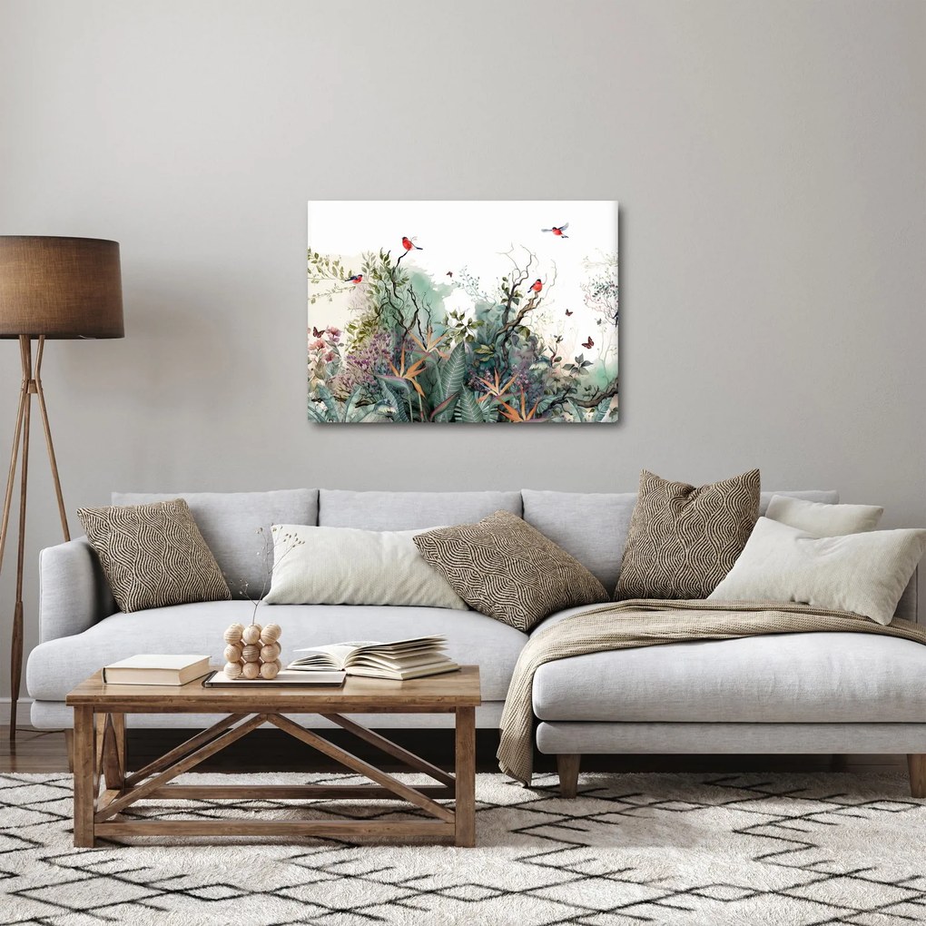 Kép - Természetes táj, akvárium (70x50 cm)