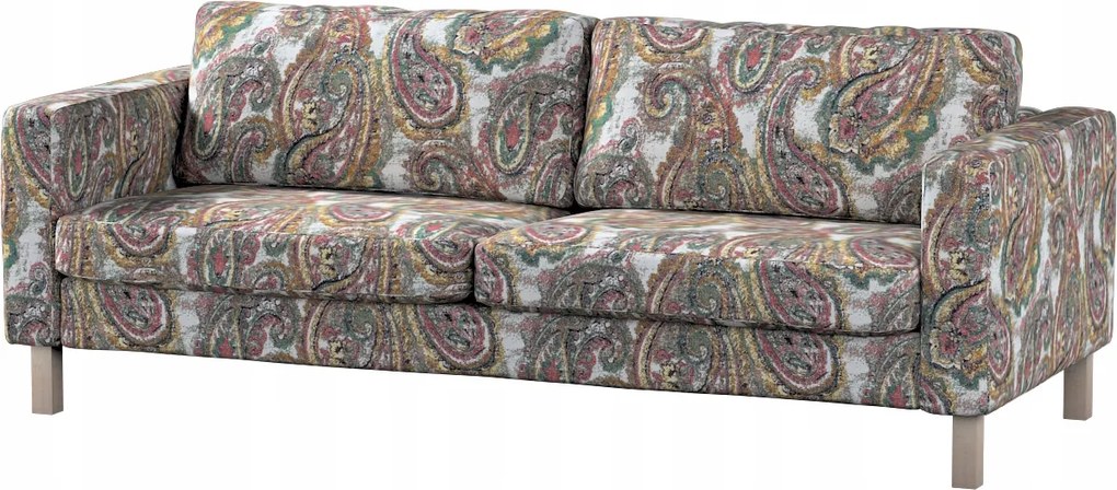 Karlstad 3 személyes kinyitható kanapé huzat Ikea narancssárga