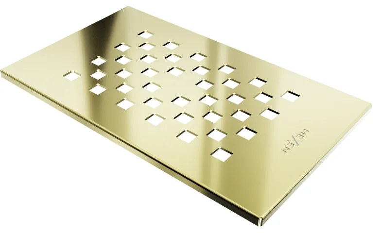 Mexen Hugo zuhanytálca takarórész, arany - 42910050