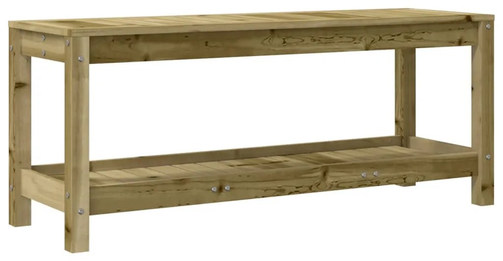 impregnált fenyőfa kerti pad 108 x 35 x 45 cm