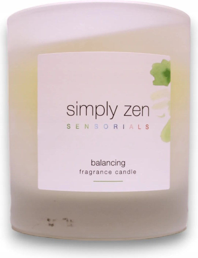 Simply Zen, Sensorials Balancing, Bergamot, Scented Candle, 240 g