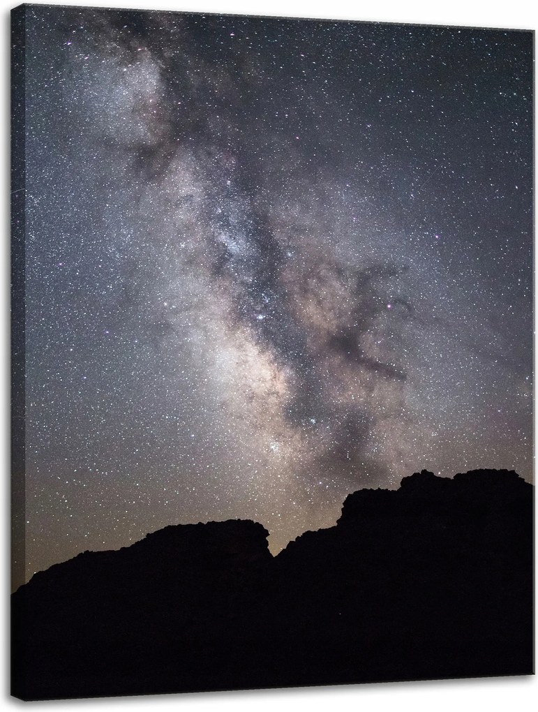 Vászonkép Kozmosz Csillagok Galaxis Köd Természet Csillagászat 30x40