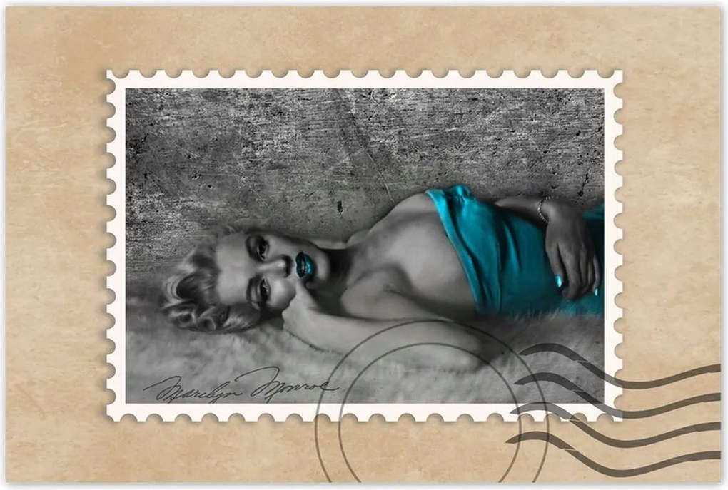 Poszterek 120x80 Marilyn Monroe szájjal