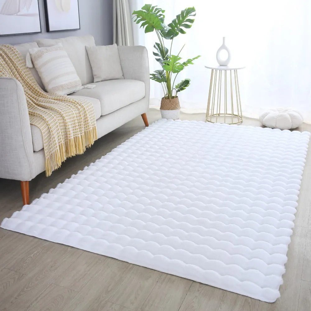 Fehér mosható szőnyeg 80x150 cm Ambiance – Ayyildiz Carpets