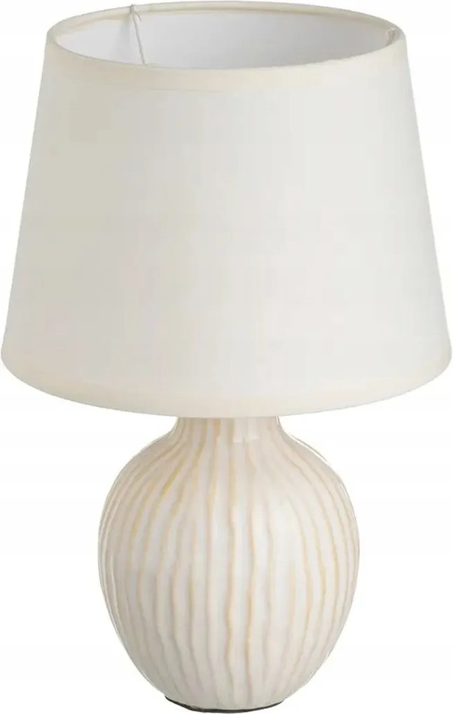 Asztali Lámpa Álló Éjjeli Lámpa 28 CM Fehér-bézs Boho Natúr