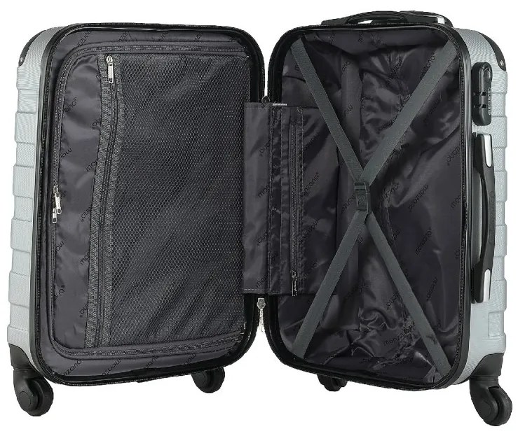 Deuba Essential XL bőrönd – ezüst