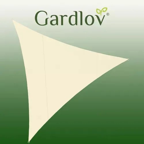 Napellenző vitorla 4x4x4 bézs Gardlov 23142