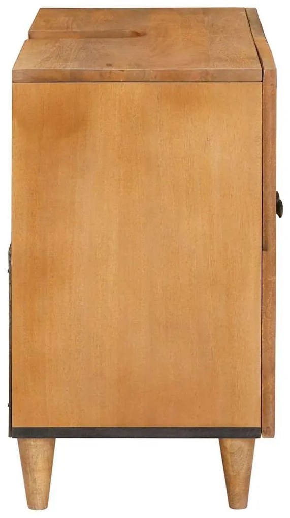 Fürdőszoba Székény tárolóval Világosbarna 62 x 33 x 58 cm