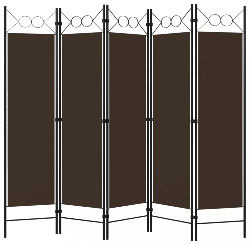 barna 5 paneles paraván 200 x 180 cm