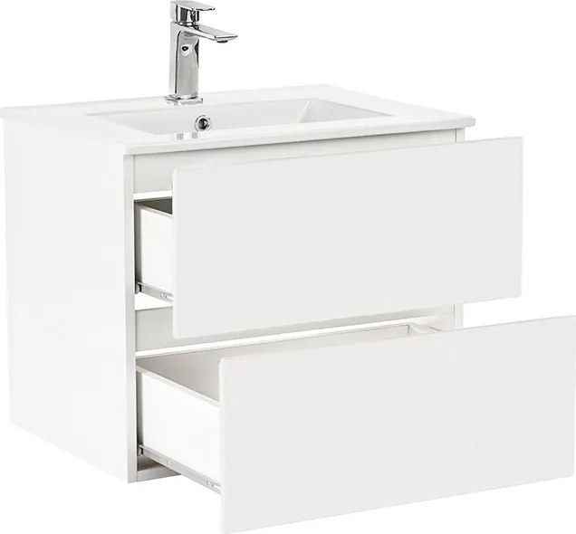 Vario Forte 60 alsó szekrény mosdóval fehér-fehér