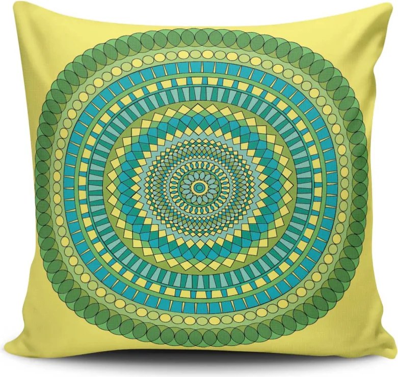 Díszpárna, 43×43 cm – MANDALA-39