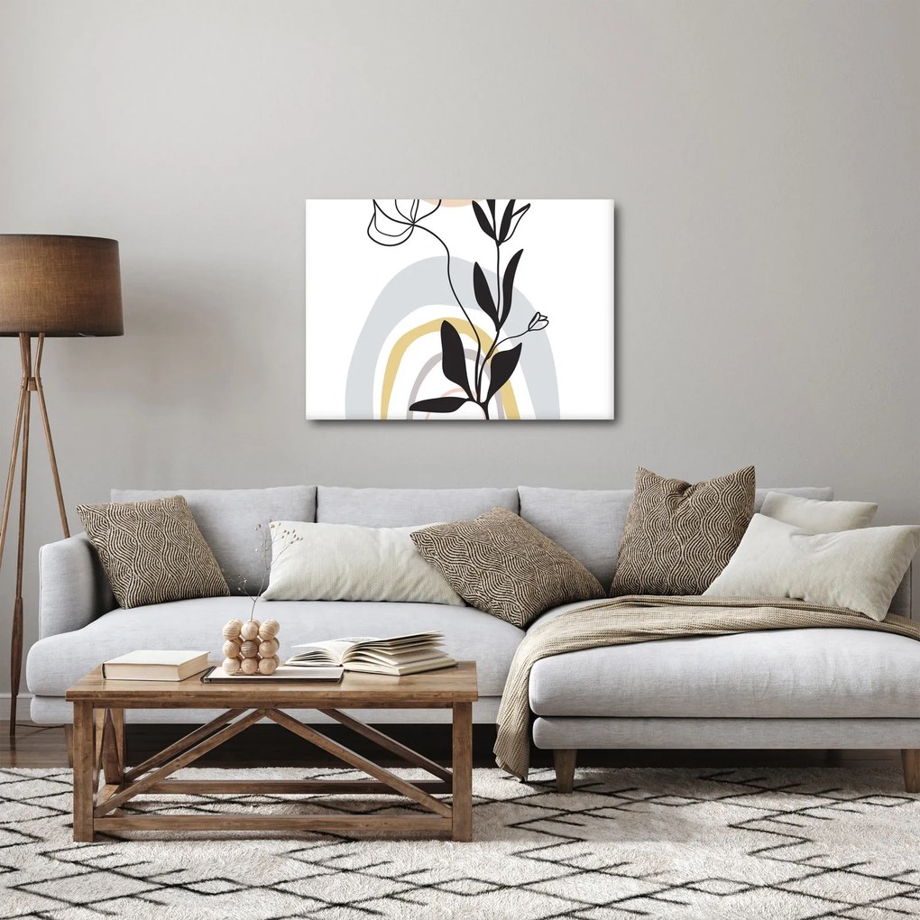 Kép - Virágok vázában N⁰1 (70x50 cm)